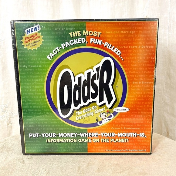 Other - Odds'R Adult Party Game NEW in Box